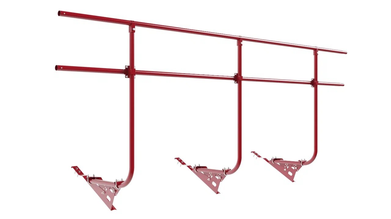 Кровельное ограждение Borge для натуральной черепицы 3м H=1200 купить в Санкт-Петербурге