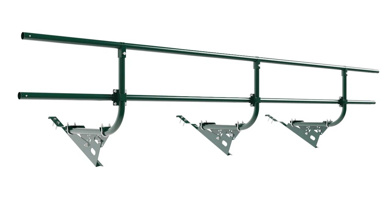 Кровельное ограждение Borge для натуральной черепицы 3м H=600 купить в Санкт-Петербурге