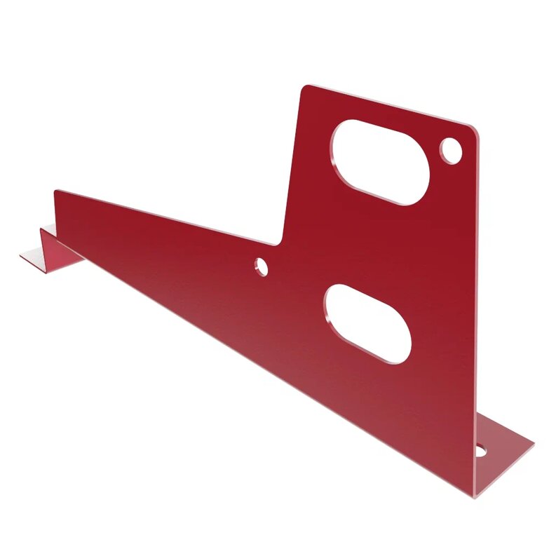 Универсальный кронштейн д/МЧ с высокой ступенькой, оцинкованный 350мм BORGE купить в Санкт-Петербурге