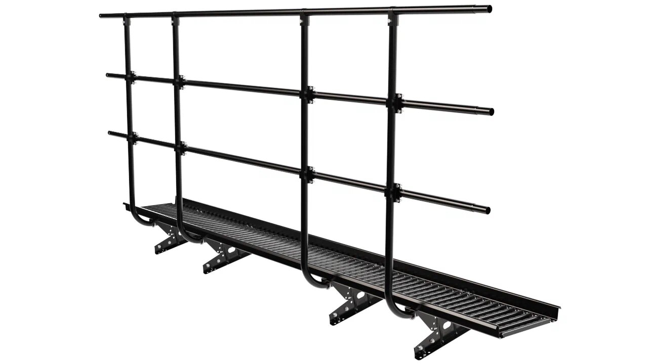 Мостик переходной с ограждением 3м Н-120см для фальца BORGE купить в Санкт-Петербурге