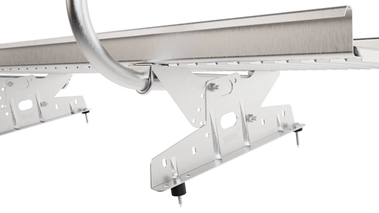 Мостик переходной с ограждением 1.5м Н-120см оцинковка BORGE купить в Санкт-Петербурге