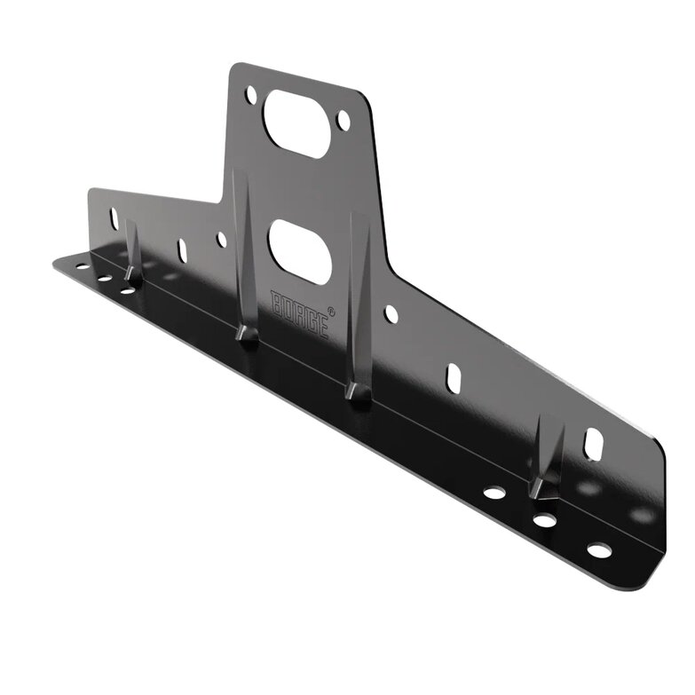 Универсальный кронштейн для металлочерепицы, профнастила, материалов на основе битума, оцинкованный BORGE купить в Санкт-Петербурге