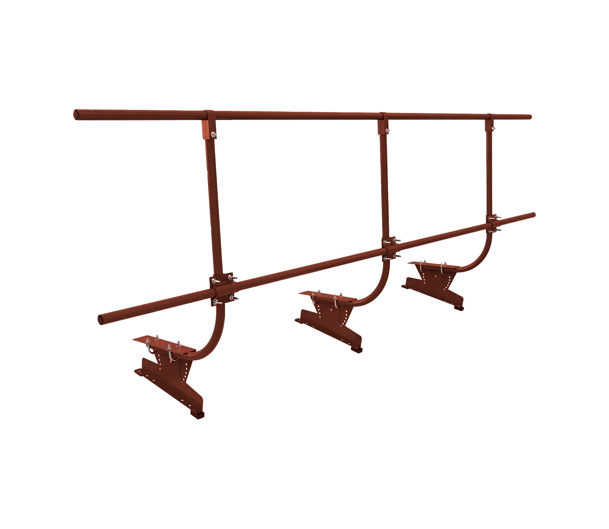 Ограждение для МЧ, ГЧ и профнастила h0.6м длина 3.0м оцинк. D-Bork купить в Санкт-Петербурге