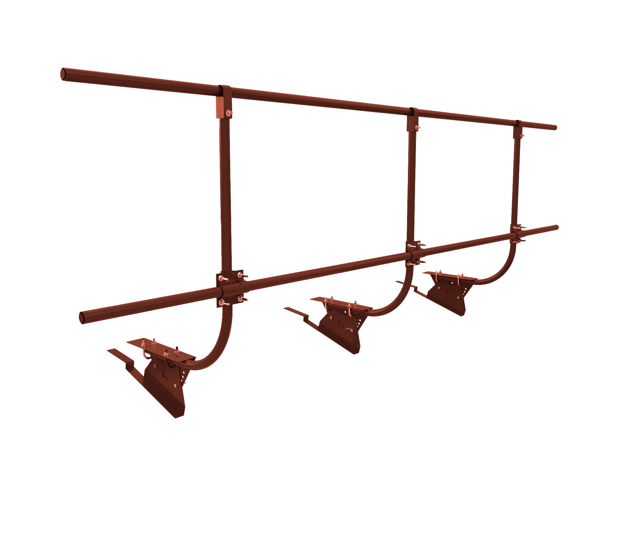 Ограждение для композитной черепицы h0.9м длина 3.0м  D-Bork купить в Санкт-Петербурге