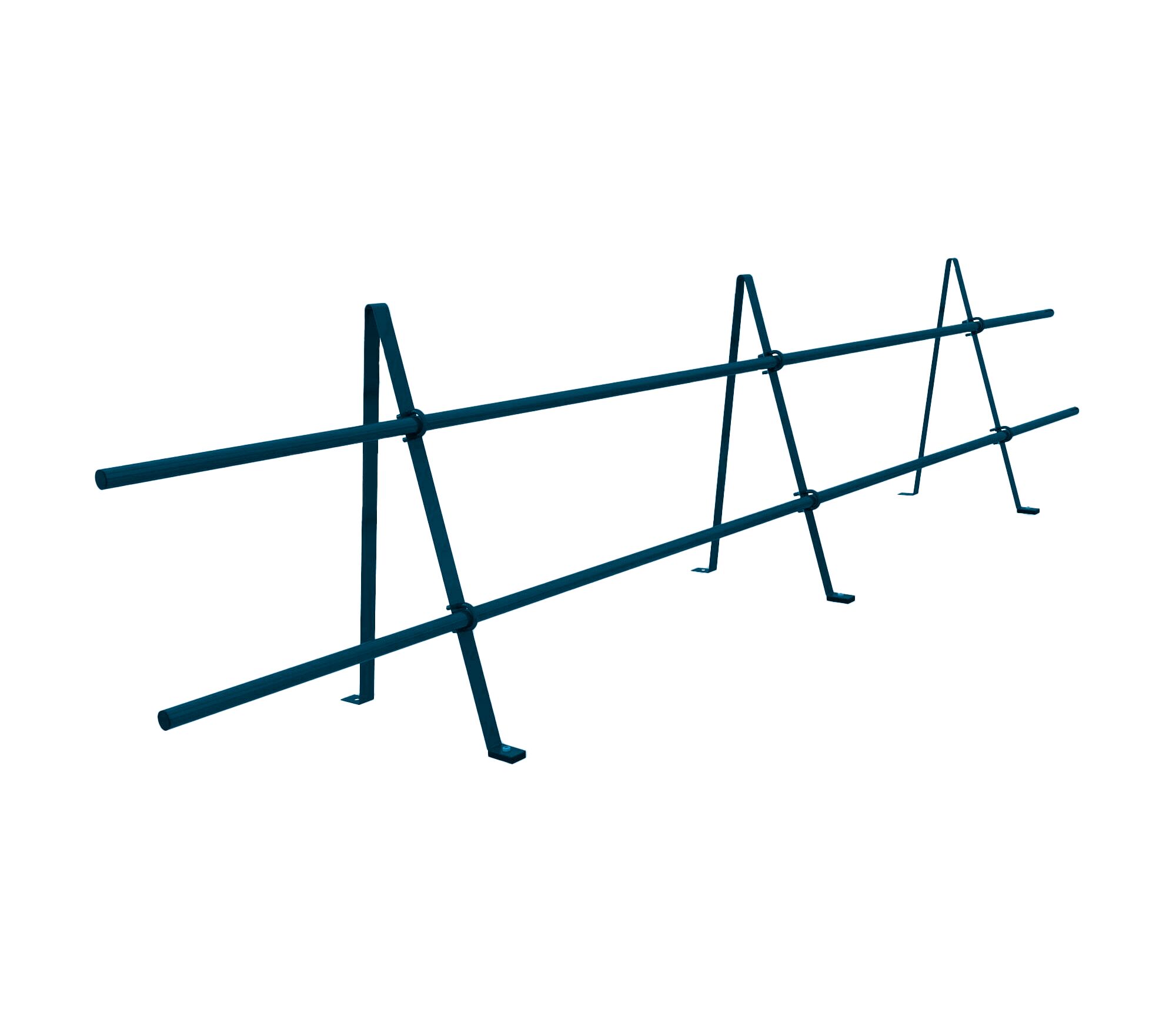Ограждение Оптима для МЧ, ГЧ и профнастила h0.6м длина 3.0м оцинк. D-Bork купить в Санкт-Петербурге