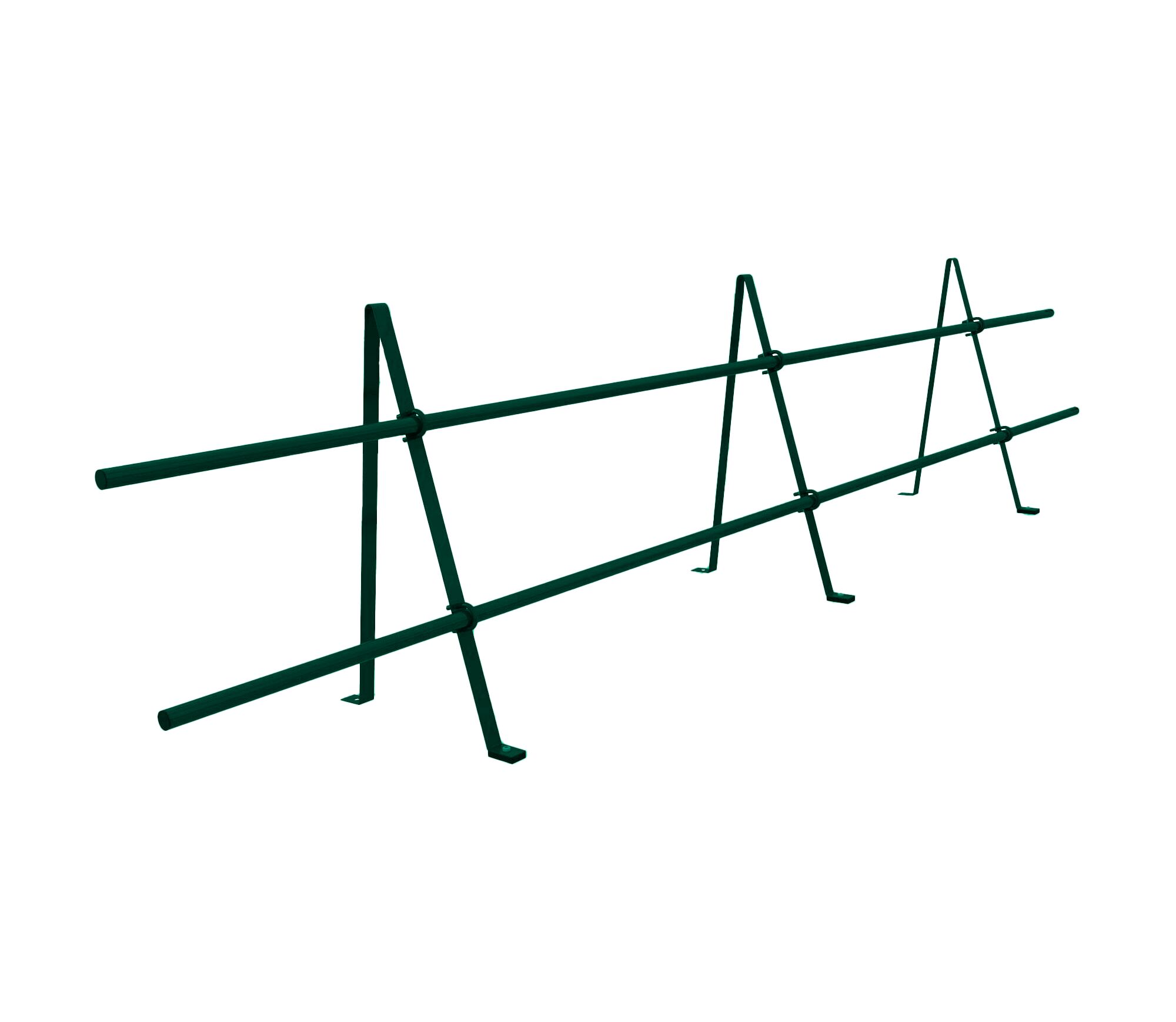 Ограждение Оптима для МЧ, ГЧ и профнастила h0.6м длина 3.0м оцинк. D-Bork купить в Санкт-Петербурге