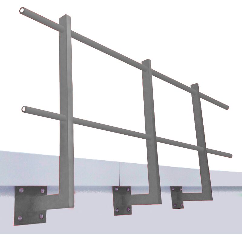 Ограждение парапетное h1.2м длина 3.0м оцинк. D-Bork купить в Санкт-Петербурге