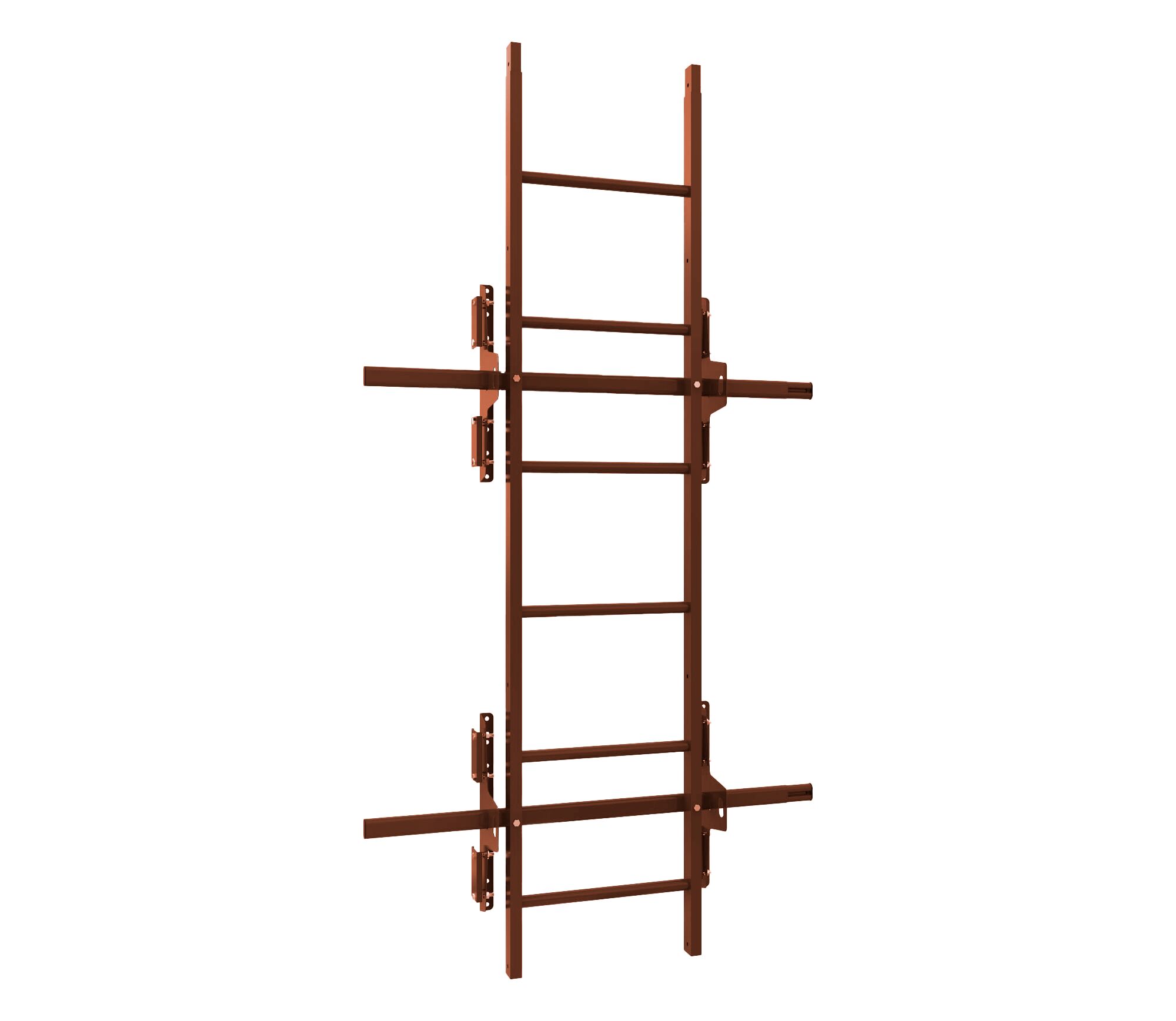 Лестница кровельная для фальца (в ком-те с уст. кроншт.) длина 2.5м оцинк. D-Bork купить в Санкт-Петербурге