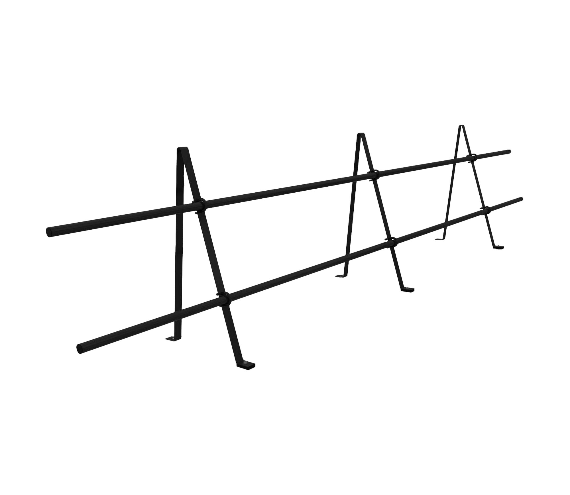 Ограждение Оптима для МЧ, ГЧ и профнастила h1.2м длина 3.0м оцинк. D-Bork купить в Санкт-Петербурге