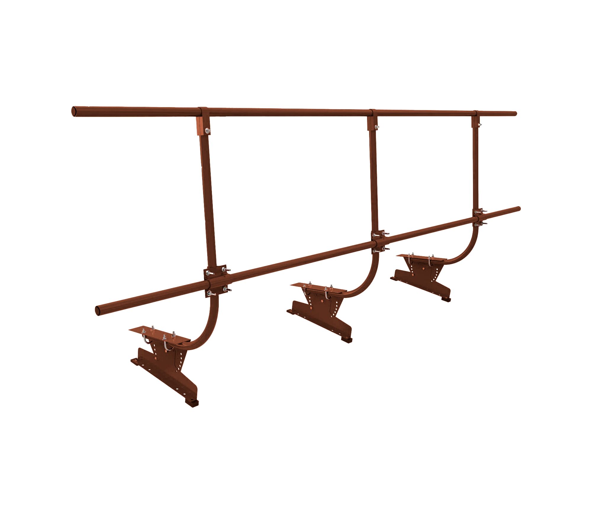 Ограждение для МЧ, ГЧ и профнастила h0.6м длина 3.0м оцинк. D-Bork купить в Санкт-Петербурге