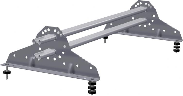 Снегозадержатель трубчатый  универсальный GrandLine 1.0м  для металлочерепицы и мягкой кровли купить в Санкт-Петербурге