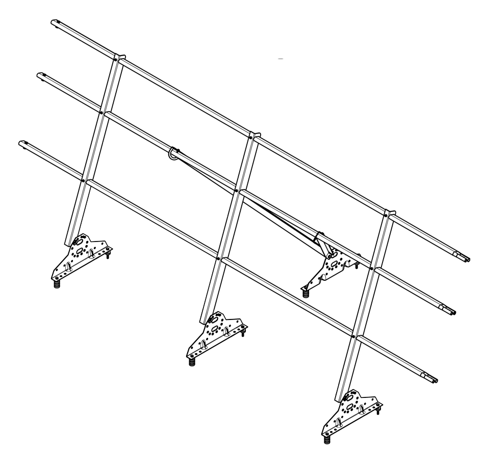 Ограждение для фальцевой кровли Grand Line 1,2 м купить в Санкт-Петербурге