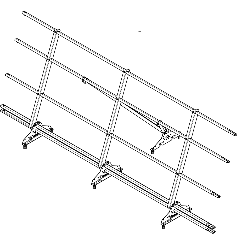 Ограждение для фальцевой кровли Grand Line 1,2 м купить в Санкт-Петербурге