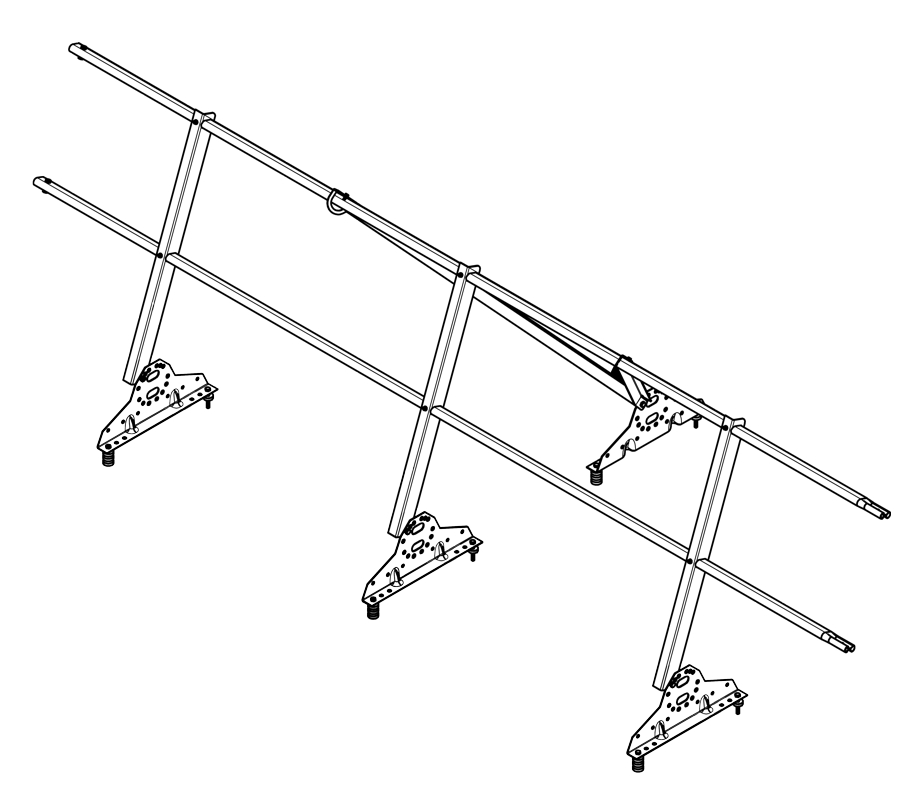 Ограждение кровли Grand Line 0,9 м купить в Санкт-Петербурге