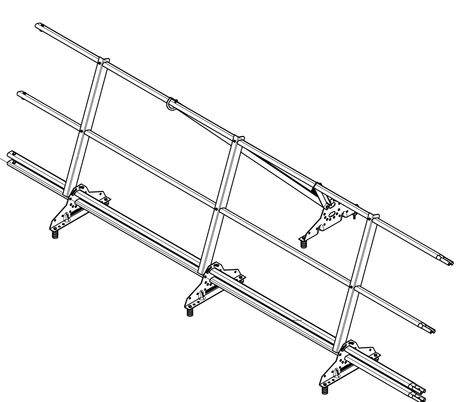 Ограждение кровли Grand Line 0,9 м со снегозадержателем купить в Санкт-Петербурге