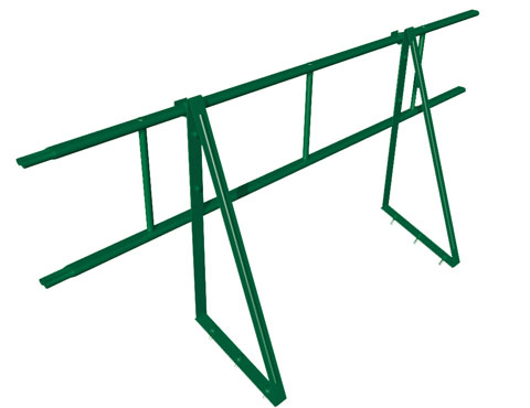 Ограждение кровельное, длина 3м, высота 1,2м    купить в Санкт-Петербурге