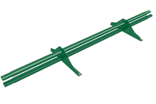 Снегозадержатель трубчатый 1м (2 опоры)  для металлочерепицы и мягкой битумной кровли купить в Санкт-Петербурге