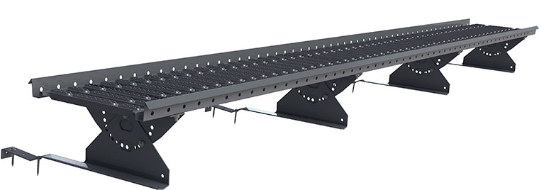 Кровельный мостик на натуральную черепицу KS8, 0,6 м (2 опоры)  купить в Санкт-Петербурге