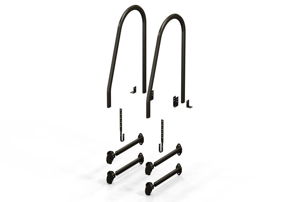 Монтажный комплект для установки пристенной лестницы ORIMA AS130, 115-130 см купить в Санкт-Петербурге