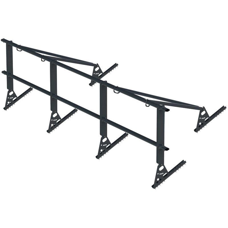 Кровельное ограждение для профнастила и гибкой черепицы, 3 поперечных трубы (Н=1,1 м) купить в Санкт-Петербурге