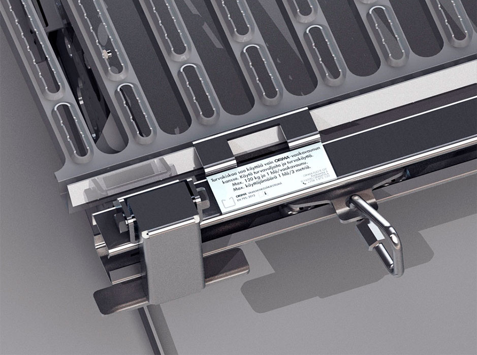 Паспортная табличка для системы горизонтального рельса купить в Санкт-Петербурге