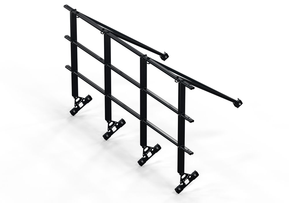 Кровельное ограждение 3 м для фальца 3 поперечных трубы (Н=1,1 м) купить в Санкт-Петербурге