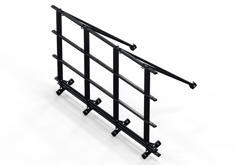 Кровельное ограждение со снегозадержанием для фальцевой кровли 5 поперечных труб (Н=1,1 м) купить в Санкт-Петербурге