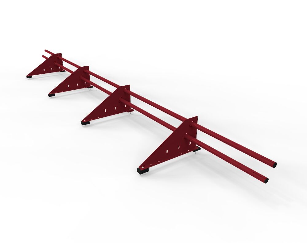 Снегозадержатель трубчатый для МЧ, ГЧ и профнастила D25 (4 оп) 3.0м неоцинк. Русь купить в Санкт-Петербурге