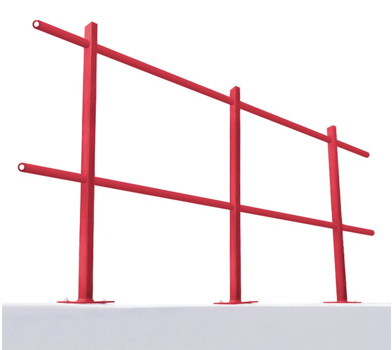 Ограждение парапетное h0.6м 3.0м оцинк. Русь купить в Санкт-Петербурге