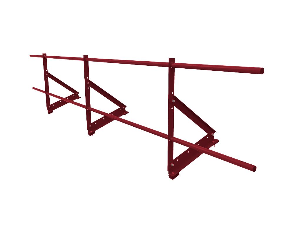 Ограждение для МЧ, ГЧ и профнастила h1.2м 3.0м оцинк. Русь Эконом купить в Санкт-Петербурге