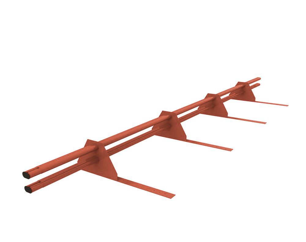 Снегозадержатель трубчатый с крепл. на С/П и ПН 1.0м (2оп) оцинк. Русь купить в Санкт-Петербурге