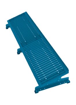 Мостик переходной для МЧ, ГЧ и профнастила длина 2.5м (3оп) неоцинк. Русь купить в Санкт-Петербурге