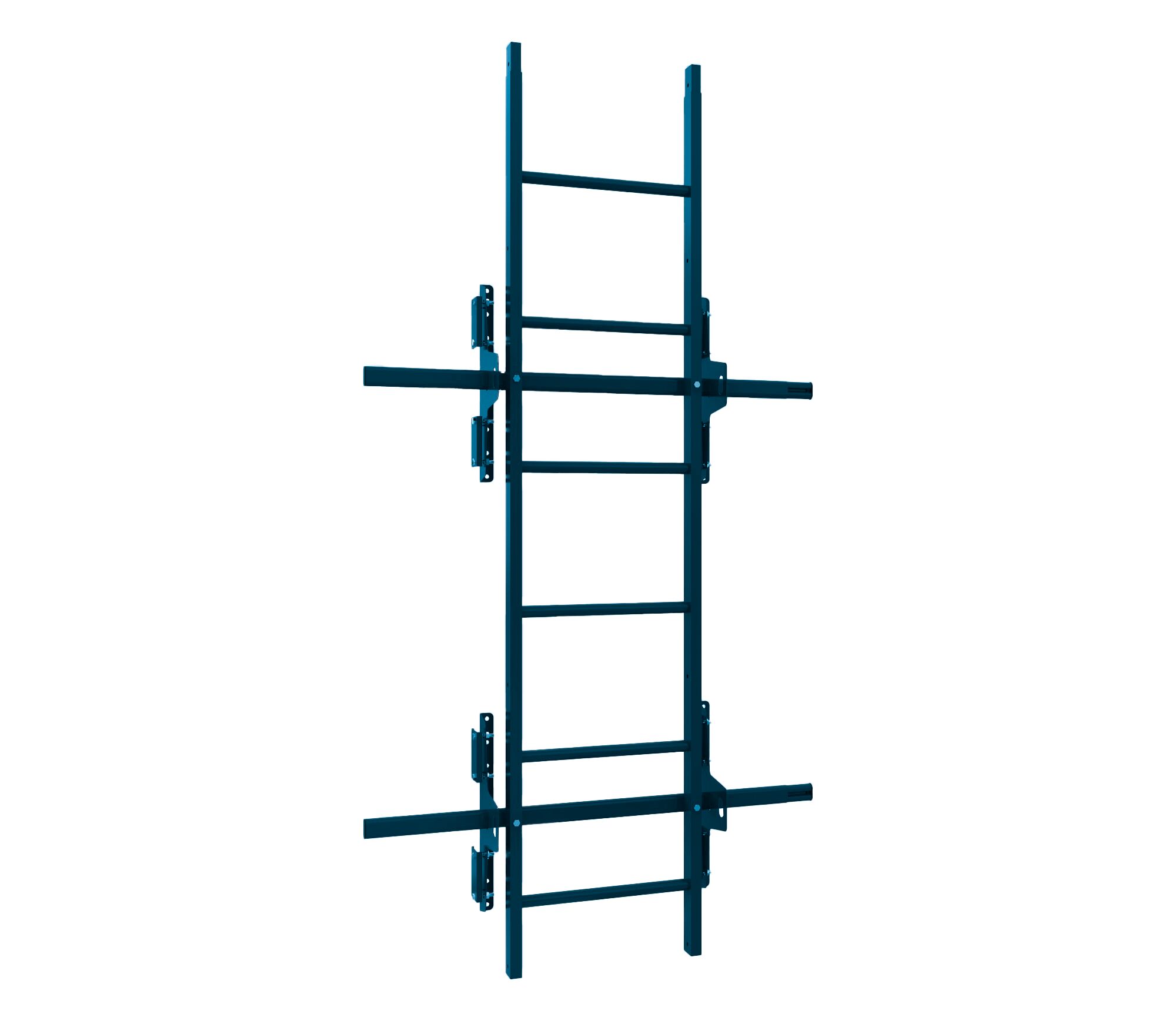 Лестница кровельная для фальца (в ком-те с уст.кроншт.) 1.86м неоцинк. Русь купить в Санкт-Петербурге