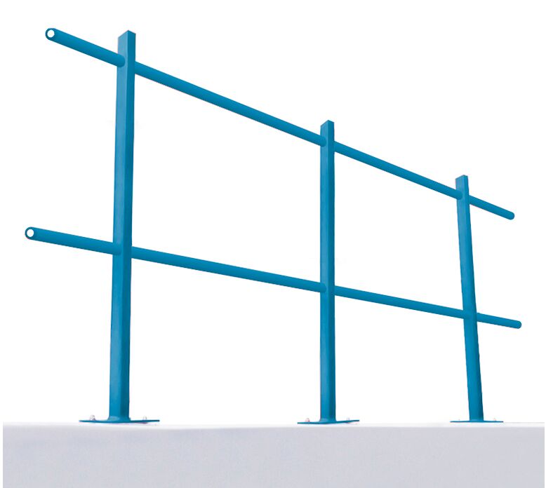 Ограждение парапетное h0.6м 3.0м оцинк. Русь купить в Санкт-Петербурге