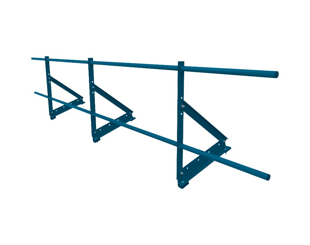 Ограждение для МЧ, ГЧ и профнастила h0.9м 3.0м оцинк. Русь Эконом купить в Санкт-Петербурге