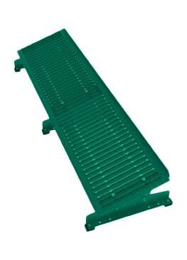 Мостик переходной для МЧ, ГЧ и профнастила длина 2.0м (3оп) неоцинк. Русь купить в Санкт-Петербурге