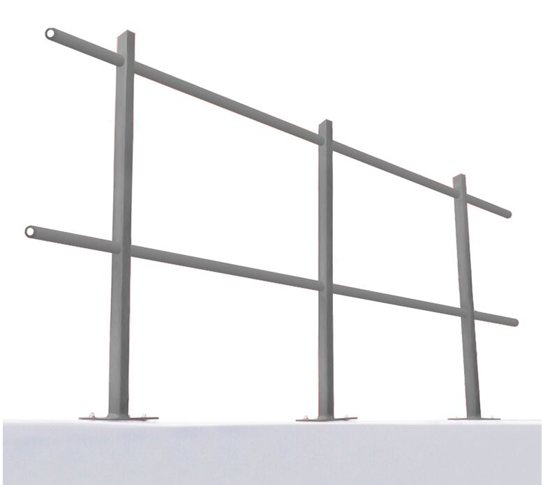 Ограждение парапетное h0.9м 3.0м оцинк. Русь купить в Санкт-Петербурге