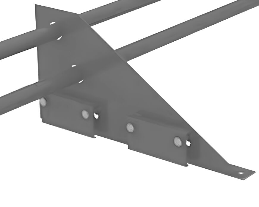Опора треугольная для фальца D25 неоцинк. Русь купить в Санкт-Петербурге