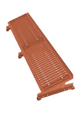 Мостик переходной для МЧ, ГЧ и профнастила длина 2.5м (3оп) неоцинк. Русь купить в Санкт-Петербурге