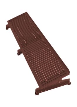 Мостик переходной для МЧ, ГЧ и профнастила длина 2.5м (3оп) неоцинк. Русь купить в Санкт-Петербурге