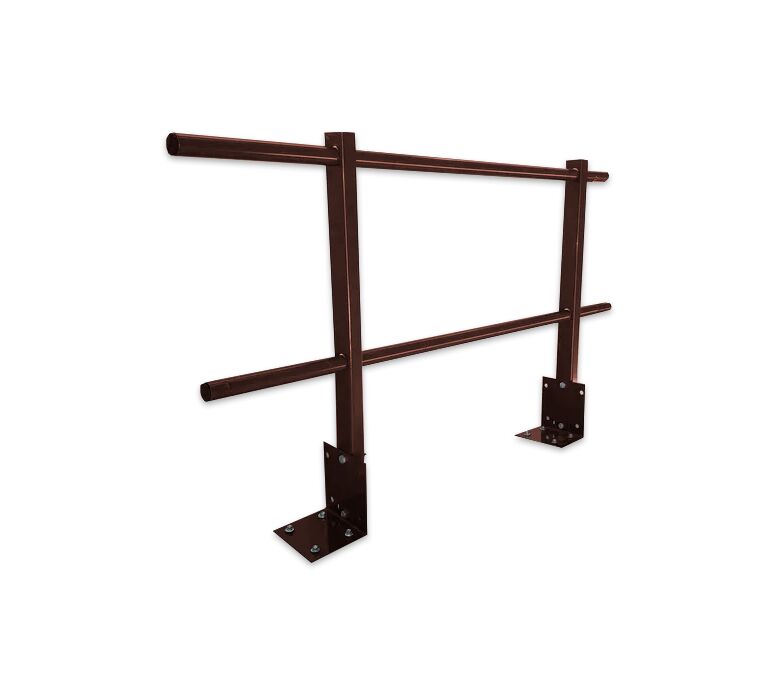 Ограждение парапетное h1.2м 3.0м оцинк. Русь Эконом купить в Санкт-Петербурге