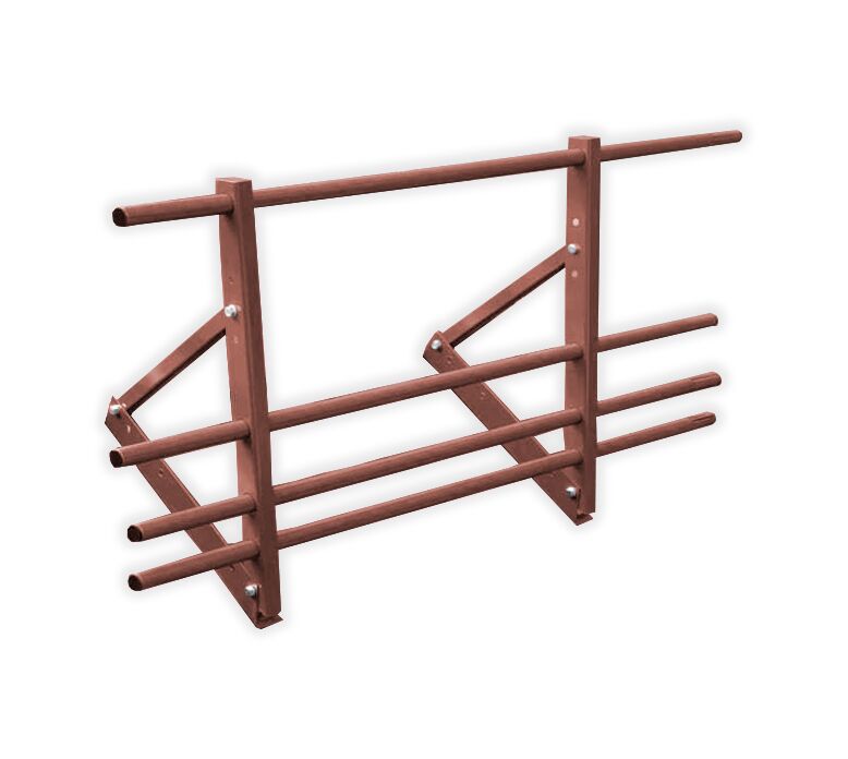 Ограждение для МЧ, ГЧ и профлиста со снег-ем h0.9м 3.0м оцинк. Русь Эконом купить в Санкт-Петербурге