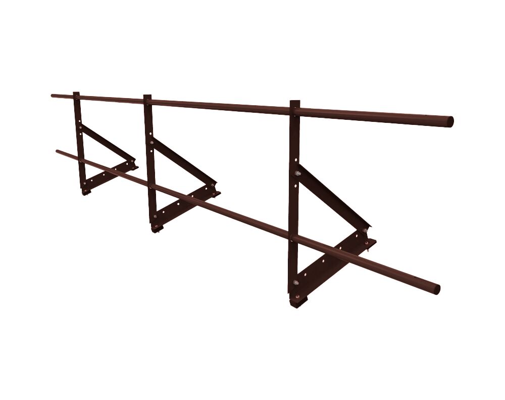 Ограждение для МЧ, ГЧ и профнастила h0.6м 3.0м оцинк. Русь Эконом купить в Санкт-Петербурге