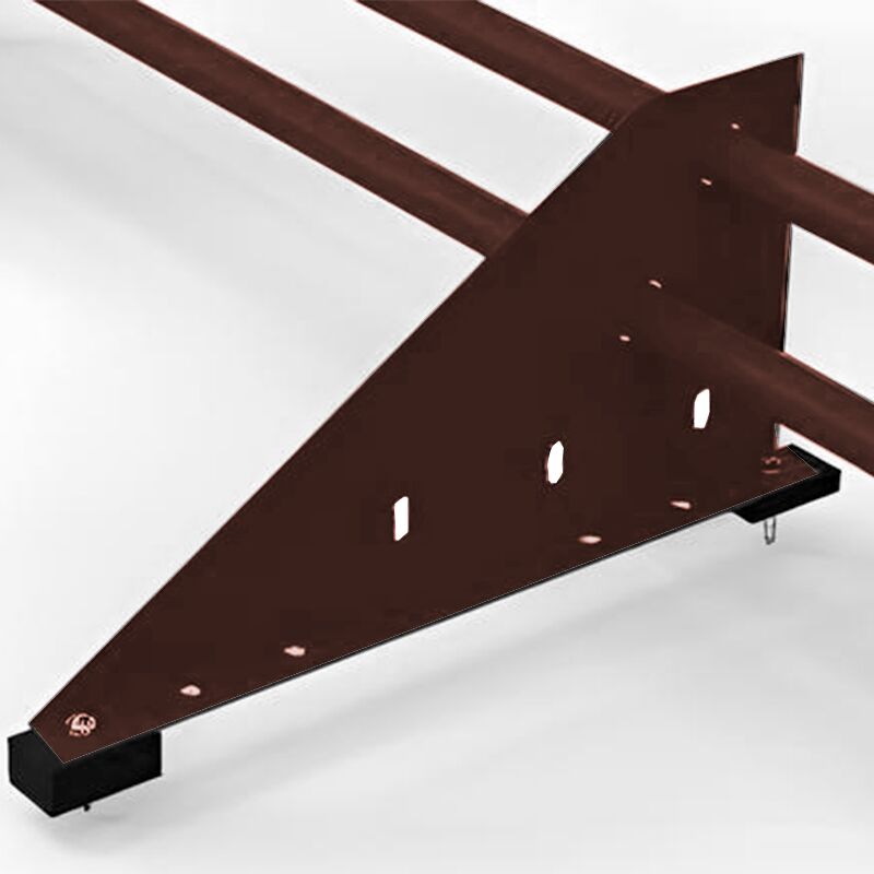 Опора треугольная для МЧ и мягкой кровли D25 неоцинк. Русь купить в Санкт-Петербурге