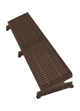 Мостик переходной для МЧ, ГЧ и профнастила длина 2.0м (3оп) неоцинк. Русь купить в Санкт-Петербурге