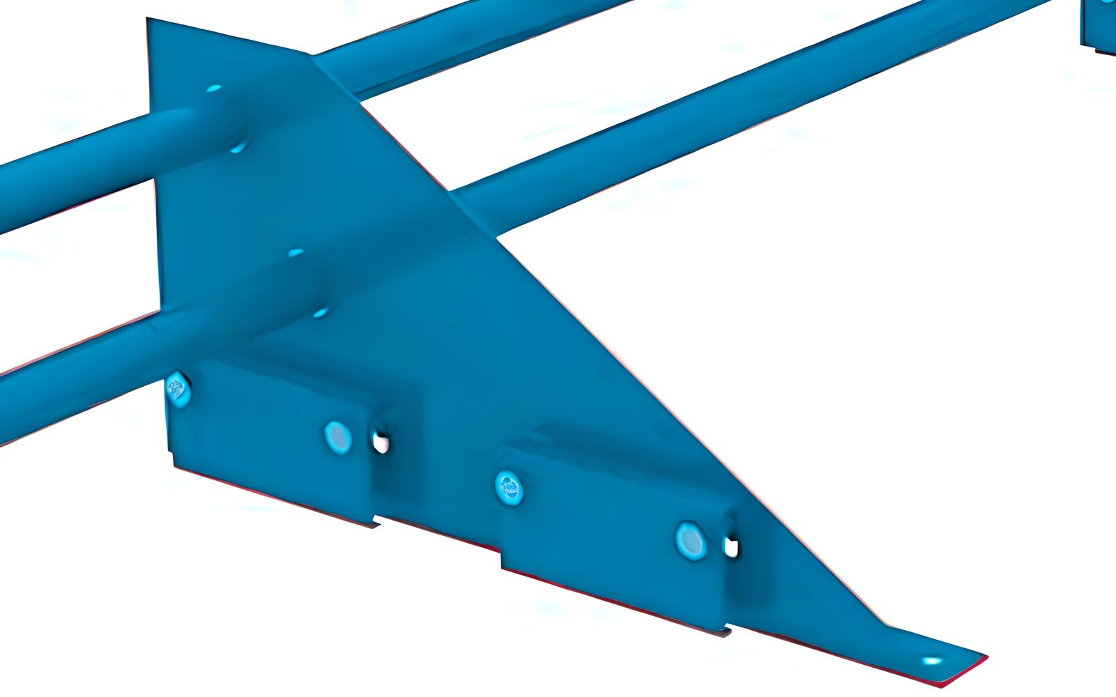 Опора треугольная для фальца D25 неоцинк. Русь купить в Санкт-Петербурге