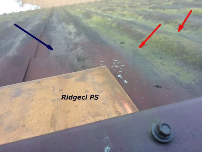 Медная полоса Ridgecl BS  длина ската до 6м купить в Санкт-Петербурге