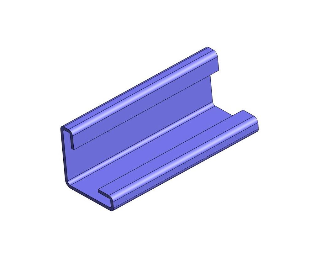 Соединительный элемент снегозадерживающей решетки стандартные цвета ТД ФЭЗ толщина стали 1мм купить в Санкт-Петербурге