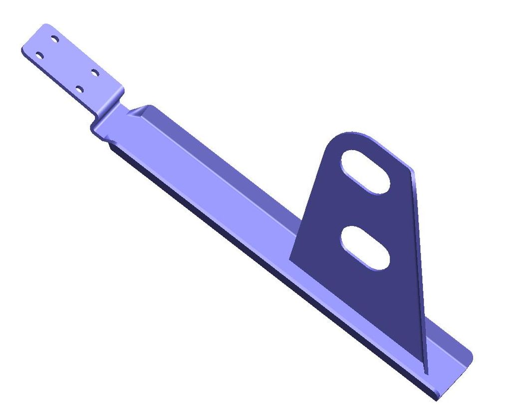 Опора трубы снегозадержания для композитной черепицы цвет под заказ ТД ФЭЗ толщина стали 3мм купить в Санкт-Петербурге