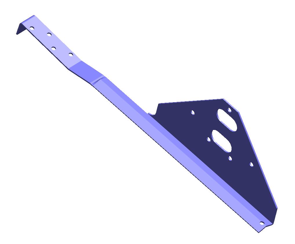 Опора трубы снегозадержания для натуральной черепицы стандартные цвета  ТД ФЭЗ толщина стали 2,5мм купить в Санкт-Петербурге